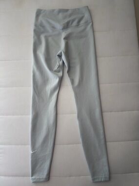 Nike Dri-FIT Ankle Leggings Light Blue Stretch Women's Size S